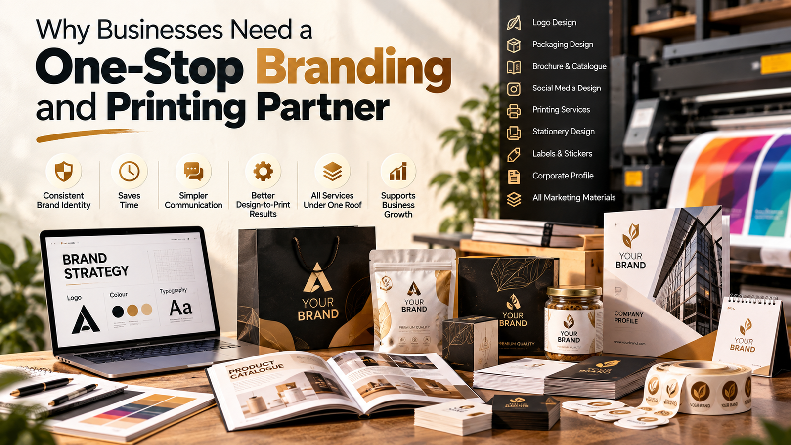 Why Businesses Need a One-Stop Branding and Printing Partner